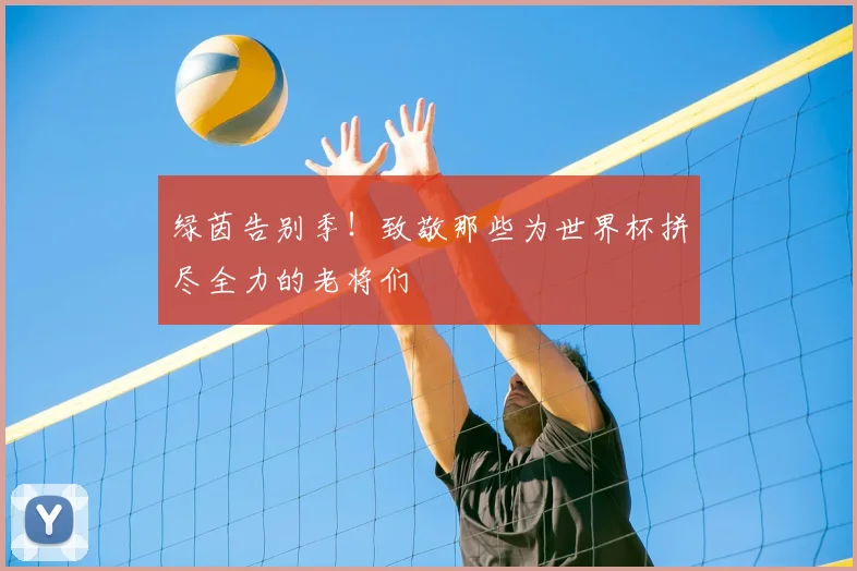 绿茵告别季!致敬那些为世界杯拼尽全力的老将们