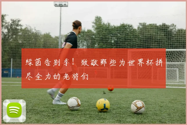 绿茵告别季！致敬那些为世界杯拼尽全力的老将们